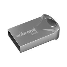 USB флеш накопичувач Wibrand 32GB Silver Gold USB 2.0 (WI2.0/HA32M1S)