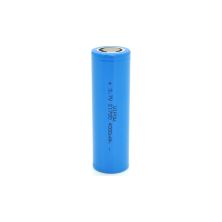 Аккумулятор 21700 4000mAh, 3.7V, Blue, FlatTop Vipow (ICR21700-4000mAhFT / 31078)