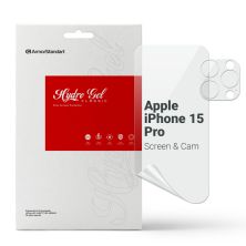 Пленка защитная Armorstandart Kit Clear screen + camera Apple iPhone 15 Pro (ARM80713)