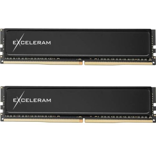 Модуль памяти для компьютера DDR5 32GB (2x16GB) 6400 MHz Black Sark eXceleram (ED50320643039CD)