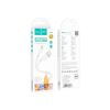 Дата кабель USB 2.0 AM to Micro 5P 1.0m Crystal color silicone X97 white HOCO (6931474799838) - Зображення 3