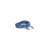 Кабель для принтера USB 2.0 AM/BM 10.0m ferrite blue Voltronic (YT-AM/BM-10TBL) - Зображення 1