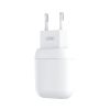 Зарядний пристрій XO 2xUSB 2.4A + cable USB to USB-C white (L78-TC-WH) - Зображення 1