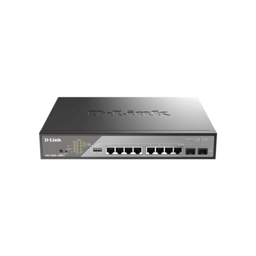 Комутатор мережевий D-Link DSS-200G-10MPP