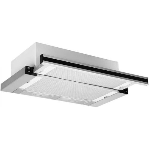 Витяжка кухонна Ventolux GARDA 60 INOX (620) BK GLASS