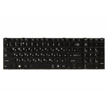 Клавиатура ноутбука PowerPlant TOSHIBA Satellite C850, C870 черный, черный фрейм (KB310272)
