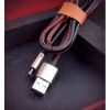 Дата кабель USB 2.0 AM to Micro 5P 1.0m leather black XoKo (SC-115m-BK) - Изображение 1