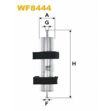 Фільтр паливний Wixfiltron WF8444
