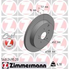 Гальмівний диск ZIMMERMANN 540.2495.20