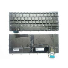 Клавиатура ноутбука Dell XPS 9370/9380 черна з підсв RU (A46206)