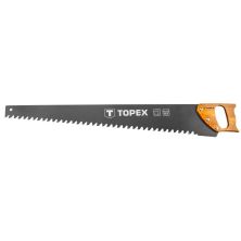 Ножівка Topex для піноблоків, 800 мм, 23 зубів, твердосплавна напайка, чох (10A762)