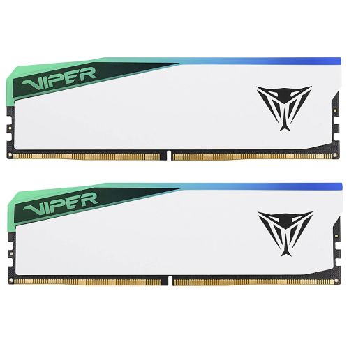 Модуль памяти для компьютера DDR5 64GB (2x32GB) 6200 MHz Viper Elite 5 RGB Patriot (PVER564G62C42KW)