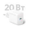 Зарядний пристрій Anker PowerPort 312 - 20W USB-C White (A2347G21) - Зображення 3