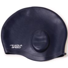 Шапка для плавання Aqua Speed Ear Cap Comfort 9895 289-22 темно-синій OSFM (5908217698957)
