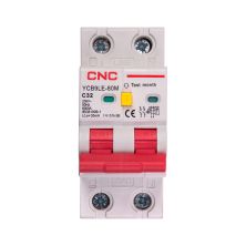 Диференціальний автоматичний вимикач CNC YCB9LE-80M 2P C32 6000A 30mA (NV821907)