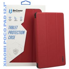 Чехол для планшета BeCover Smart Case Xiaomi Poco Pad 12.1 Red Wine (711565)