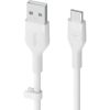 Дата кабель USB 2.0 AM to Type-C 1.0m White Belkin (CAB008BT1MWH) - Изображение 2