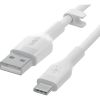 Дата кабель USB 2.0 AM to Type-C 1.0m White Belkin (CAB008BT1MWH) - Изображение 3