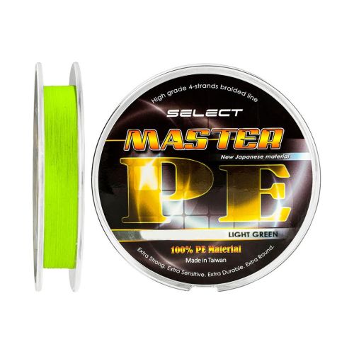 Шнур Select Master PE 150m салатовый 0.24мм 29кг (1870.01.57)