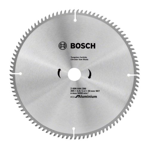 Диск пильний Bosch пиляльний Eco for Aluminium 305x30-96T (2.608.644.396)