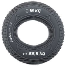 Еспандер PowerPlay PP-4330 Hand Grip Loops Medium 18-22,5 кг Сірий (PP_4330_Grey_(18-22.5kg))