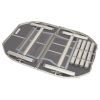 Туристичний стіл Bo-Camp Case Model Oval 120x80 cm Grey (1404415) (DAS303277) - Зображення 1