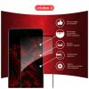 Стекло защитное Intaleo Full Glue Oppo A3x Black (1283126598784) - Изображение 2