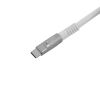 Дата кабель USB-C + USB A to USB-C 1.0m Double-Sleeved Geek white Keychron (CAB20_KEYCHRON) - Зображення 1