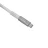 Дата кабель USB-C + USB A to USB-C 1.0m Double-Sleeved Geek white Keychron (CAB20_KEYCHRON) - Зображення 2