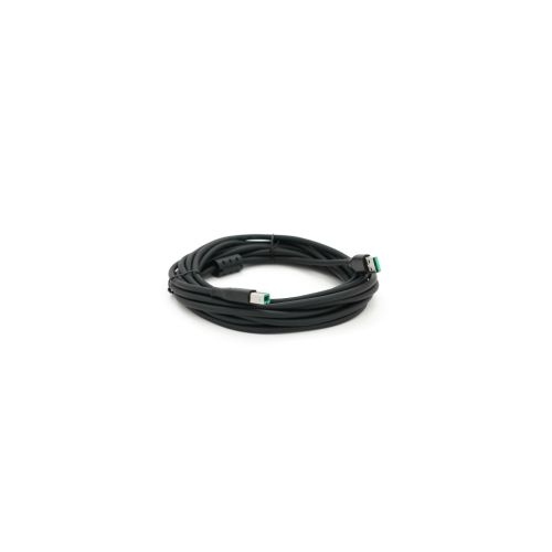 Кабель для принтера USB 2.0 AM/BM 5.0m ferrite black VEGGIEG (V-U207)