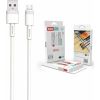 Дата кабель USB 2.0 AM to Micro 5P 1.0m 5A white XO (NB166-M-1-WH) - Изображение 1