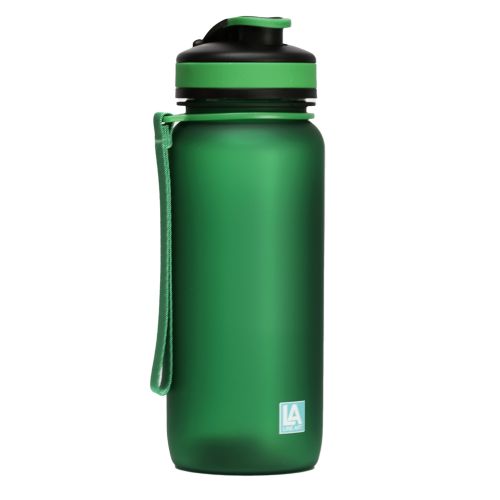 Пляшка для води Line Art Flores 650 мл зелений (60014218LA-04)