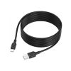 Дата кабель USB 2.0 AM to USB-C 3.0m silicone BX113 black BOROFONE (6941991115554) - Зображення 3