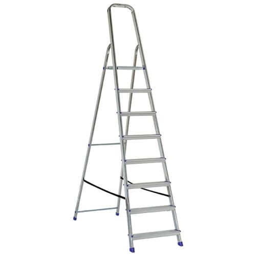 Драбина ELKOP cтремянка 8сх. верхя сходинка-1,64м. (ALW 508)