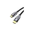 Кабель мультимедійний HDMI M to HDMI M 3.0m V2.1 8K60Hz braided black Vention (AALBI) - Зображення 1