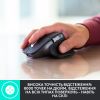 Мишка Logitech MX Master 3S Performance for Business Wireless/Bluetooth + Mouse Pad Studio Series Graphite (MX910-006582) - Зображення 2