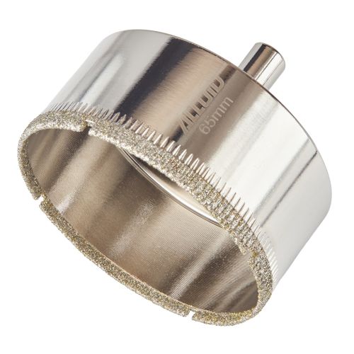 Сверло Alloid Base, корончате, алмазне, по склу та кераміці, 65мм (GS-50065)