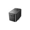 Мережевий фільтр живлення HOCO AC18A 1 роз, 2 USB, USB-C, 35W, 1,5м, Black (AC18AB) - Зображення 1
