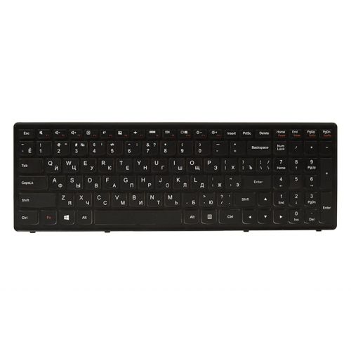 Клавіатура ноутбука Lenovo IdeaPad Flex 15/G500s черн/черн (KB311767)