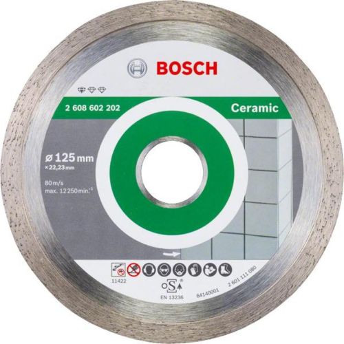 Круг отрезной Bosch Standard for Ceramic 125-22.2 (2.608.602.202)