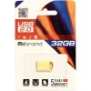 USB флеш накопичувач Mibrand 32GB lynx Gold USB 2.0 (MI2.0/LY32M2G) - Зображення 1