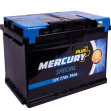 Акумулятор автомобільний MERCURY battery SPECIAL Plus 77Ah (P47291)