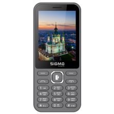 Мобильный телефон Sigma X-style 31 Power Type-C Grey (4827798855034)