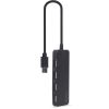 Концентратор Gembird USB-C 4 ports USB 2.0 black (UHB-CM-U2P4-01) - Изображение 1