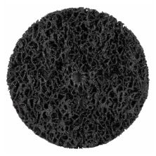 Круг зачистний Sigma з нетканого абразиву (корал) 100мм без тримача чорний м'який (9175821)