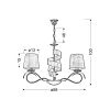 Люстра Candellux DENIS (33-23414) - Изображение 1