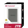 Накопичувач SSD USB 3.2 2TB ESD360C Transcend (TS2TESD360C) - Зображення 3