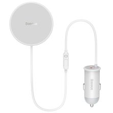 Универсальный автодержатель Baseus CW01 Magnetic Wireless 40W (SUCX040102)