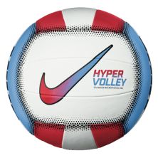 М'яч волейбольний Nike Hypervolley 18P білий, блакитний, червоний Уні 5 N.100.0701.982.05 (887791358387)