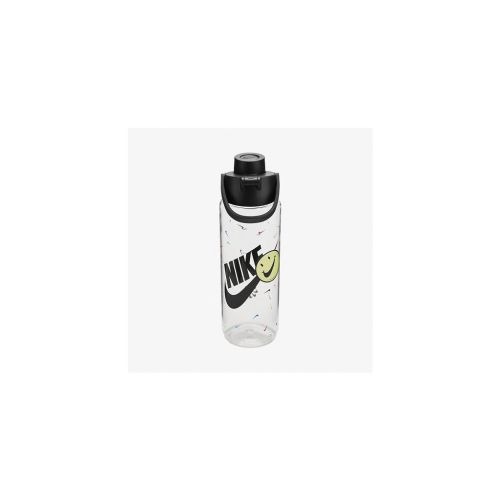 Бутылка для воды Nike TR Renew Recharge Chug Bottle 24 OZ грфічний прозорий, чорний 709 мл N.100.7637.968.24 (887791742391)